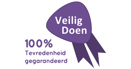 VeiligDoen Certificaat 100% tevredenheid